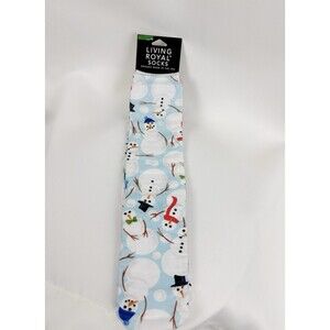 Living Royal Frosty Snowman Socks - Unisex - One Size (M-6-13) and (W-4-12)